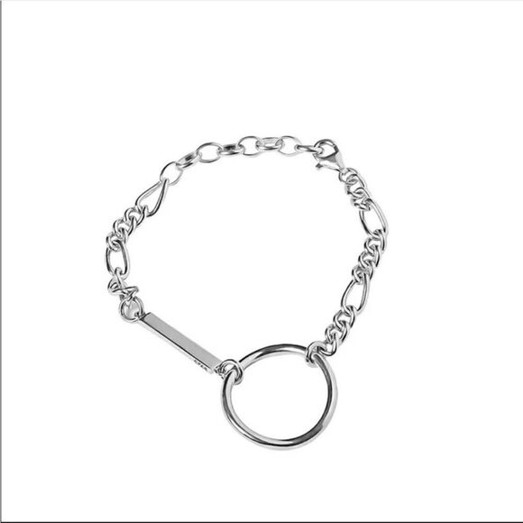 #26 NEW 925 Sterling Silver Unique Chain Bracelet - Picture 4 of 7